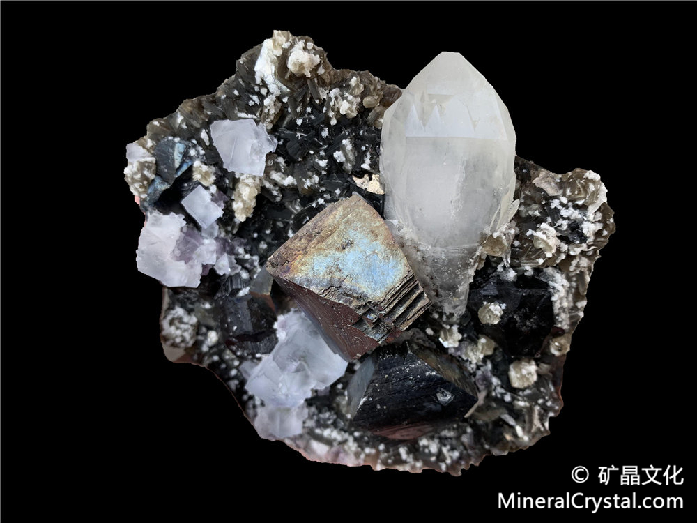 云母, 毒砂, 萤石, 水晶, 黑钨矿