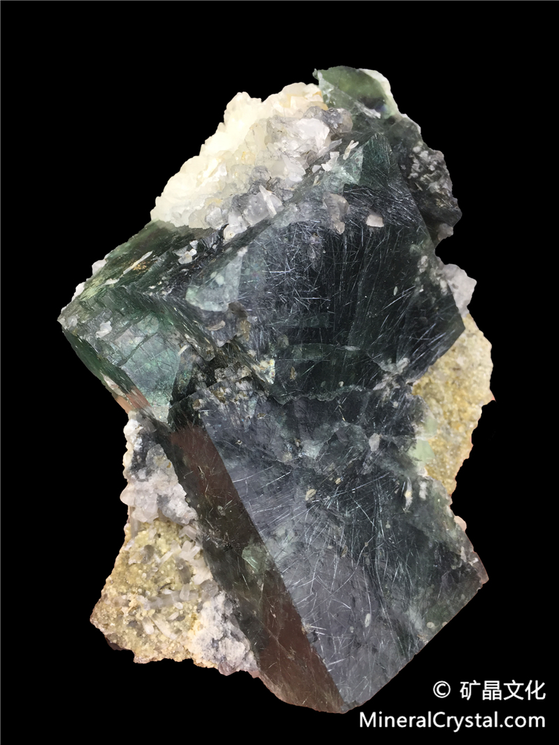 脆硫锑铅矿萤石